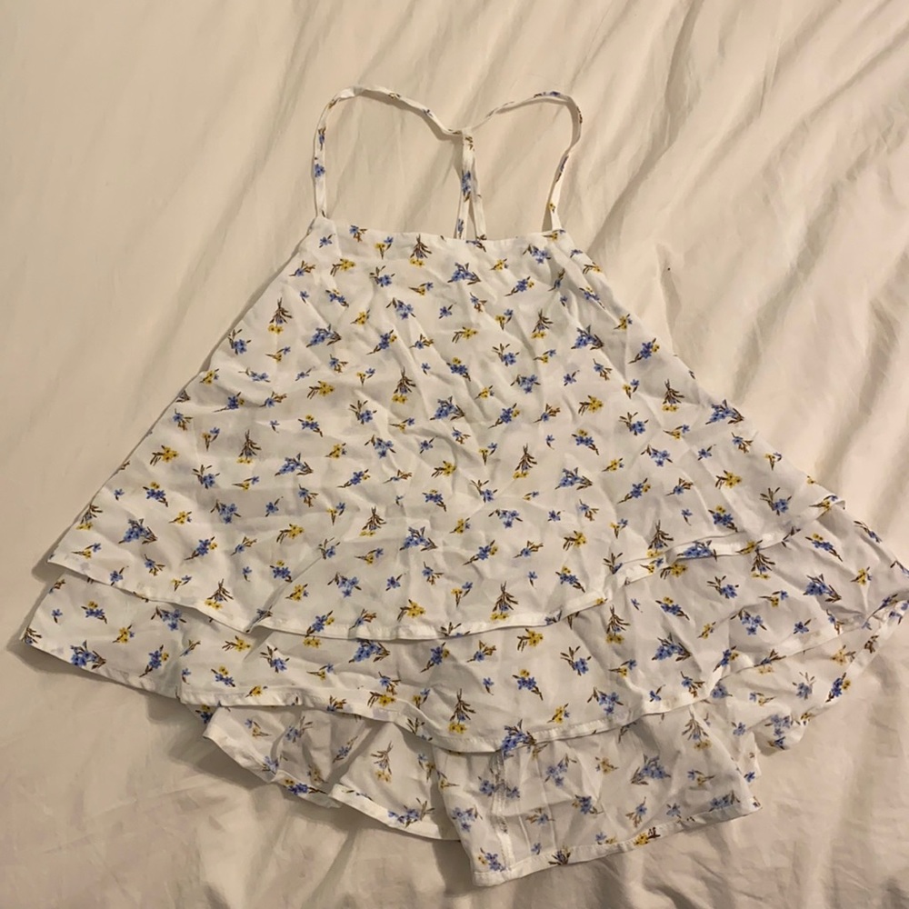 Forever 21 flowy floral tank top